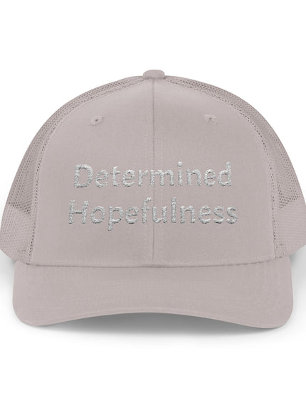 "Determined Helpfulness" Snapback Trucker Cap