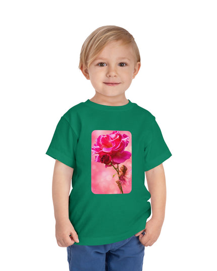 "Fairy Rose" Toddler Short Sleeve Tee
