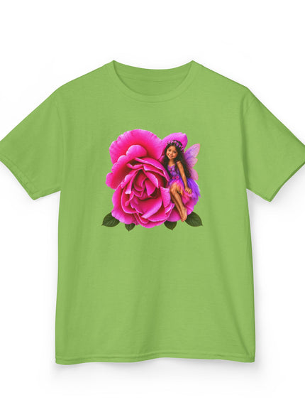 "Rose Fairy" Kids Heavy Cotton Tee