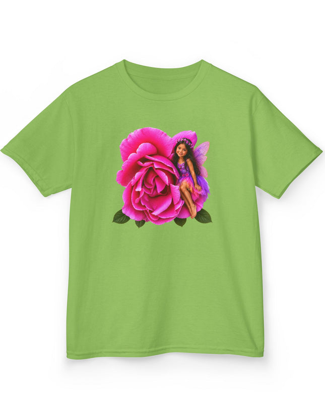 "Rose Fairy" Kids Heavy Cotton Tee