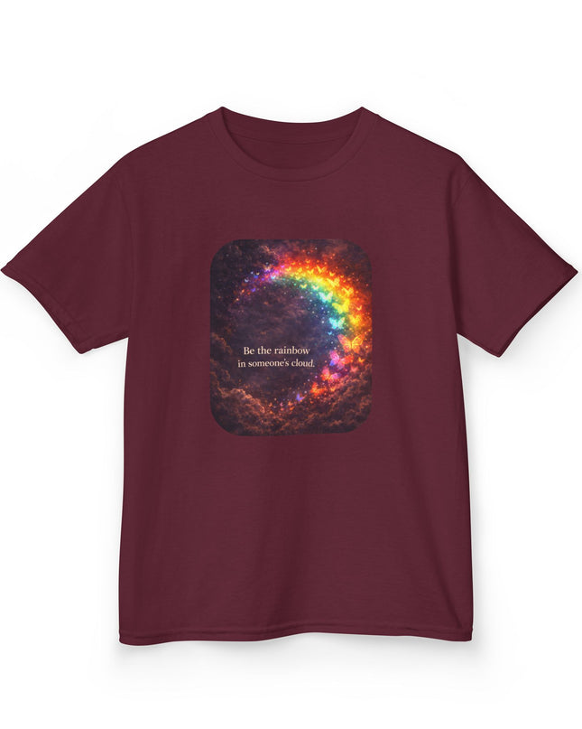 "Be the Rainbow in Someone's Cloud" Kids Heavy Cotton Tee