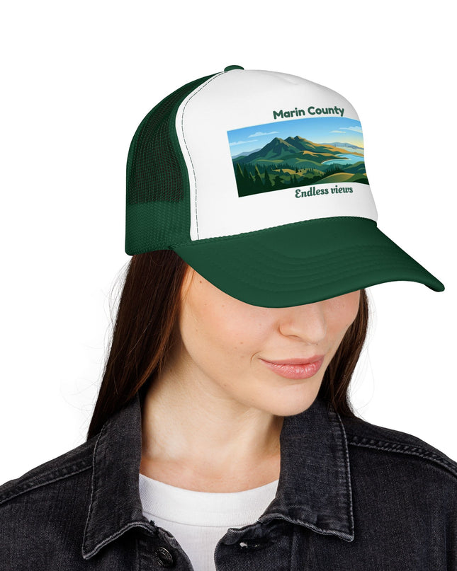 "Marin County - Endless Views" Foam Trucker Hat