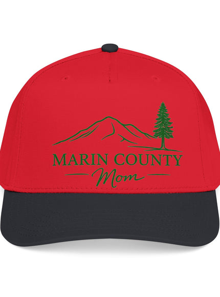 "Marin County Mom" Mid Profile Baseball Cap