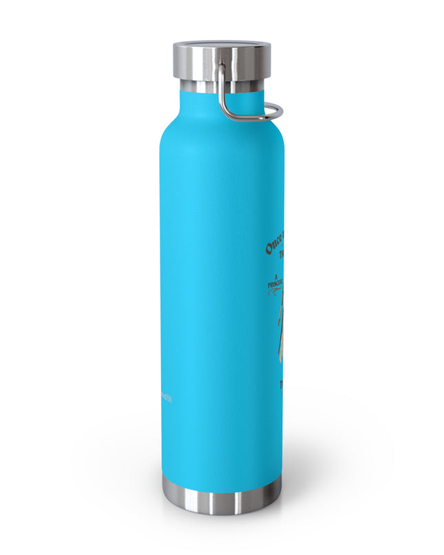 "She Saved Herself V3" Copper Vacuum Insulated Bottle, 22oz