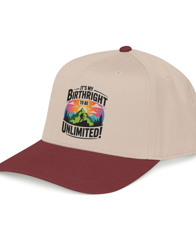"It's my Birthright to be Unlimited" Mid Profile Baseball Cap