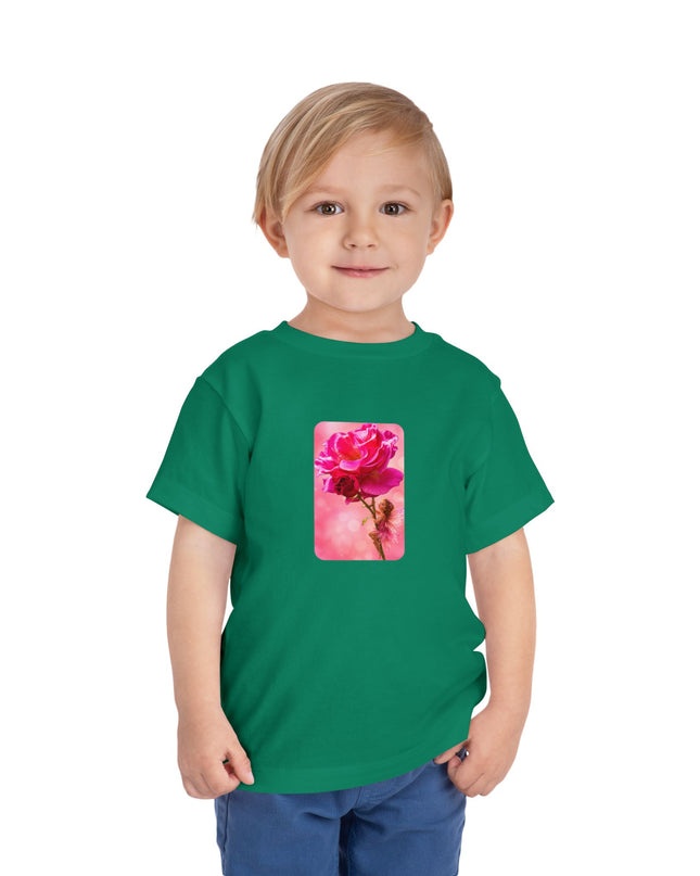 "Fairy Rose" Toddler Short Sleeve Tee