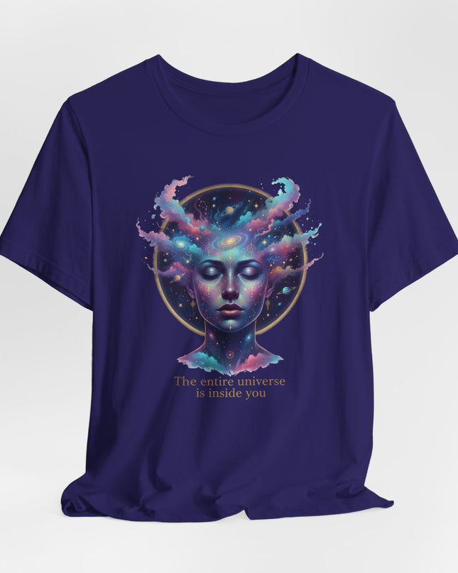 "The Universe is Inside of You" Unisex Jersey Short Sleeve Tee