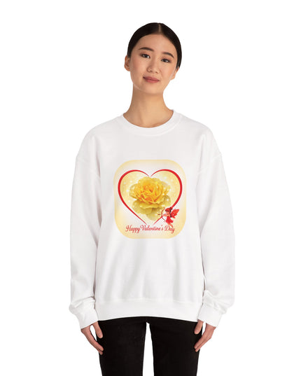 "Happy Valentine's Day" Unisex Adult Sweatshirt