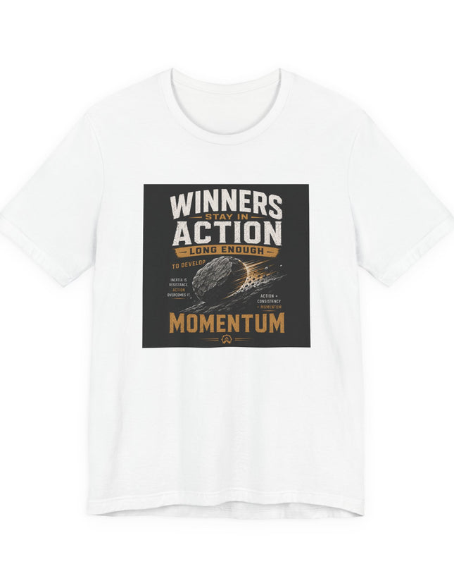 "Momentum" Unisex Jersey Short Sleeve Tee