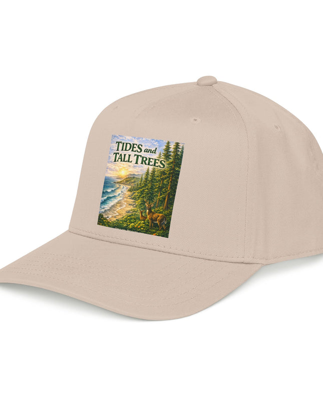 "Tides and Tall Trees" Mid Profile Baseball Cap
