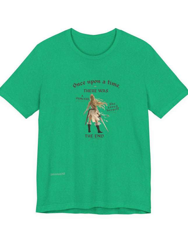 "She Saved Herself" Unisex Jersey Short Sleeve Tee