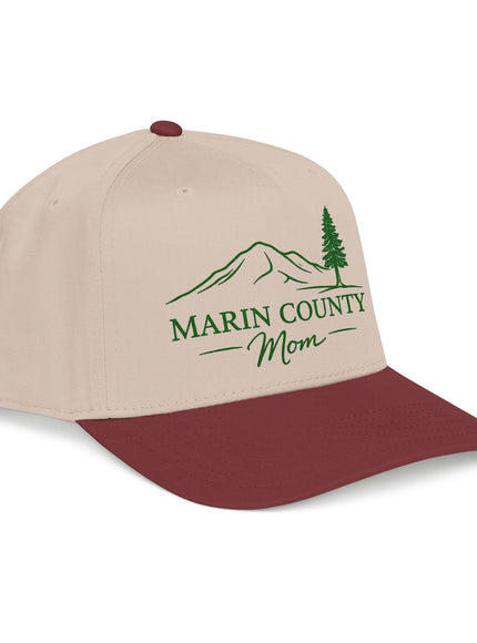 "Marin County Mom" Mid Profile Baseball Cap