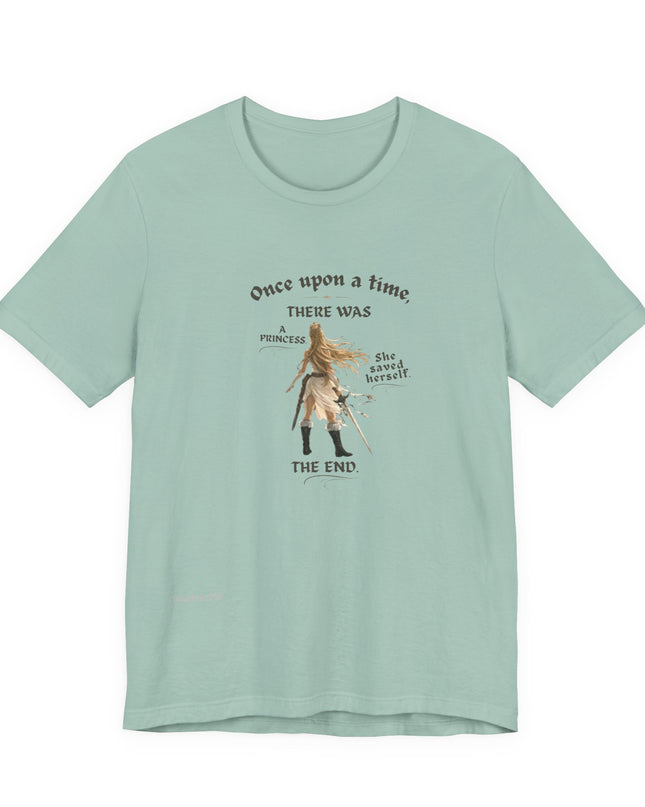 "She Saved Herself" Unisex Jersey Short Sleeve Tee