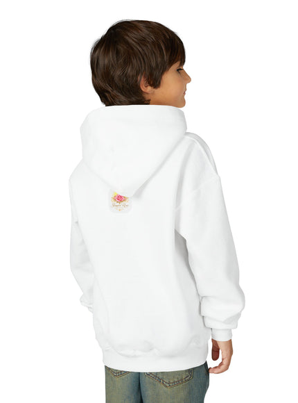 "My Father Says I am Royalty" Youth Heavy Blend Hooded Sweatshirt