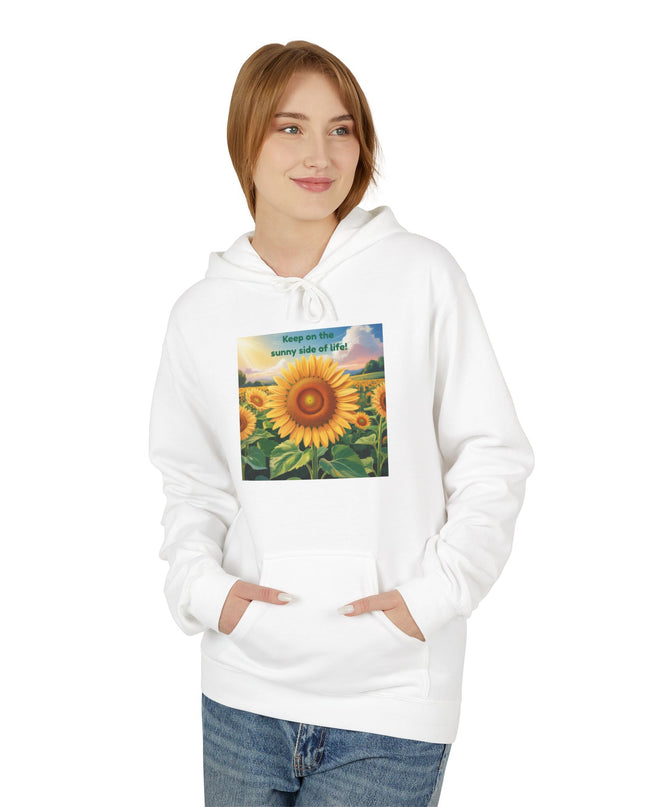 "Keep on the Sunny Side of Life" Unisex Midweight Softstyle Fleece Hoodie