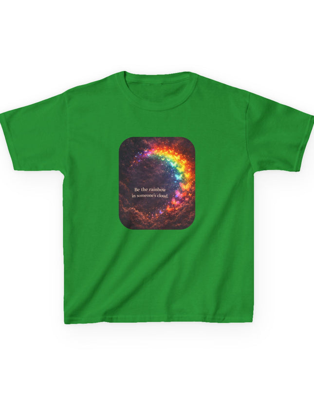 "Be the Rainbow in Someone's Cloud" Kids Heavy Cotton Tee