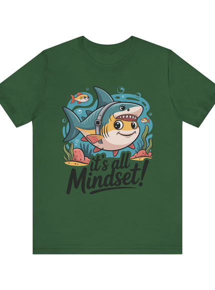 "It's all Mindset" Unisex Jersey Short Sleeve Tee