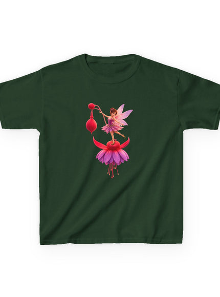 "Fuchsia Fairy" Kids Heavy Cotton Tee
