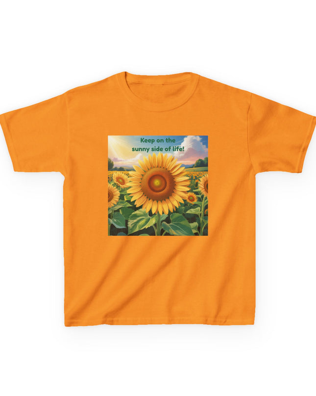 "Keep on the Sunny Side of Life" Kids Heavy Cotton Tee