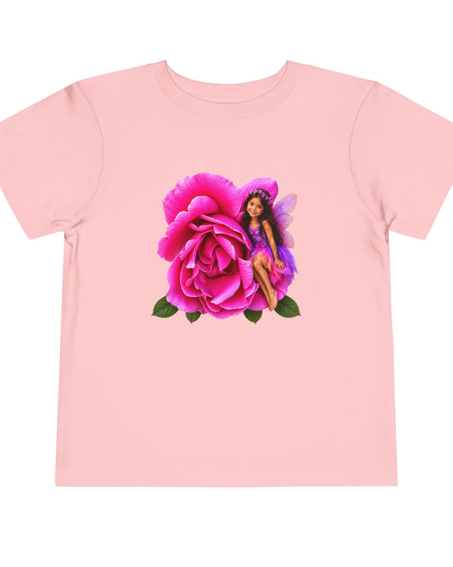"Rose Fairy" Toddler Short Sleeve Tee