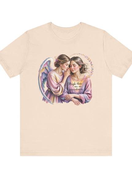 "Maybe There Are No Coincidences" Unisex Jersey Short Sleeve Tee