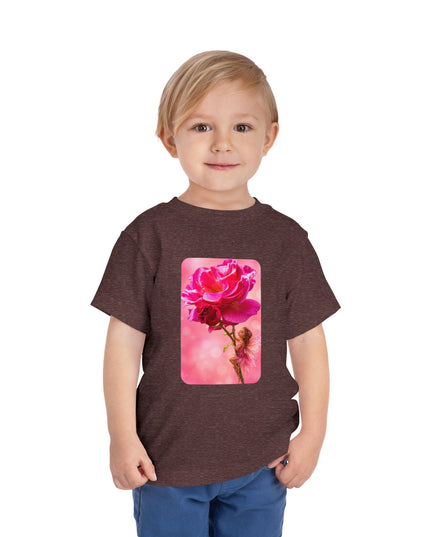"Fairy Rose" Toddler Short Sleeve Tee