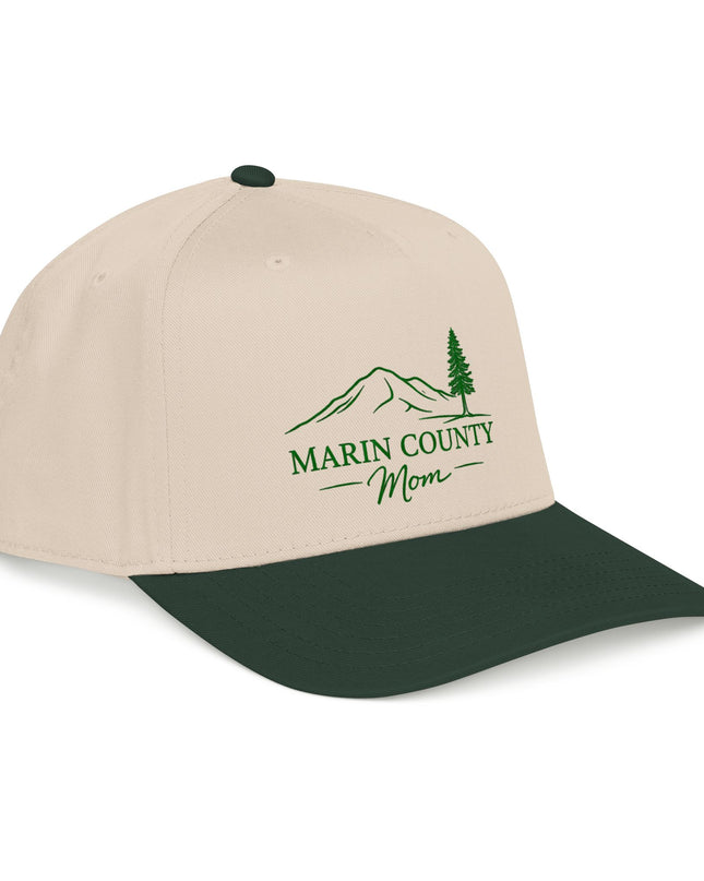 "Marin County Mom" Mid Profile Baseball Cap