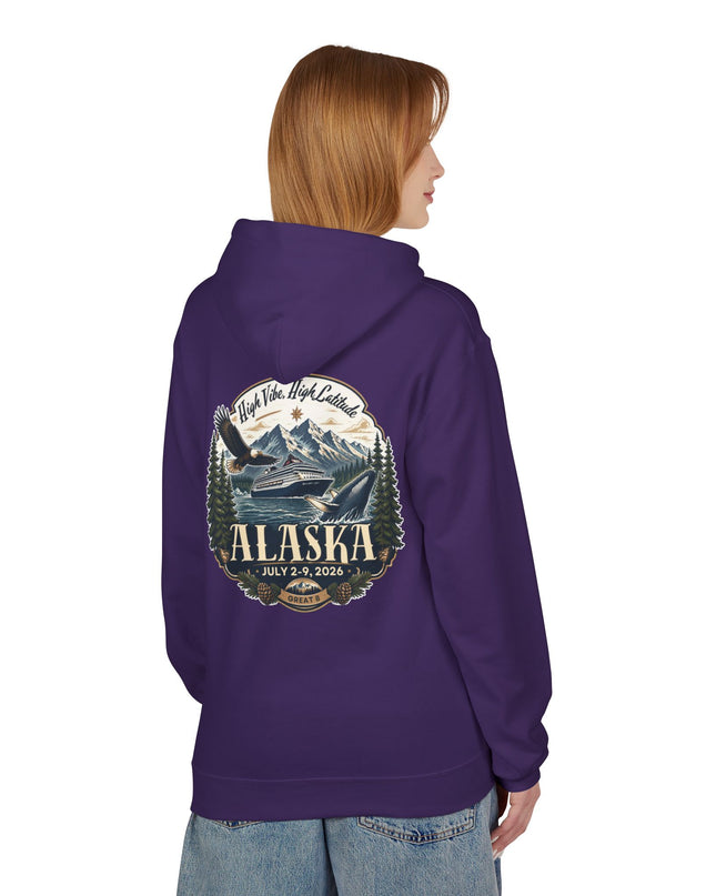"Alaska" Unisex Midweight Softstyle Fleece Hoodie