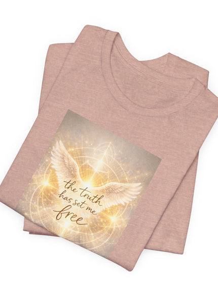 "The Truth Has Set Me Free" Unisex Jersey Short Sleeve Tee