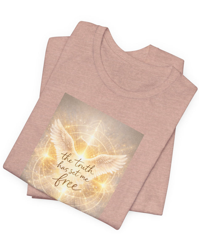 "The Truth Has Set Me Free" Unisex Jersey Short Sleeve Tee