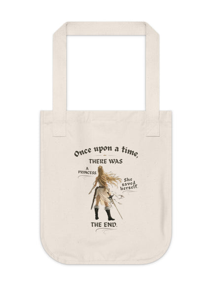 "Once Upon a Time" Organic Canvas Tote Bag