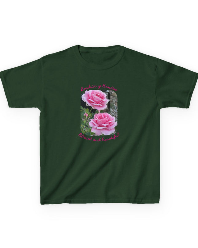 "Blessed and Beautiful" Kids Heavy Cotton Tee