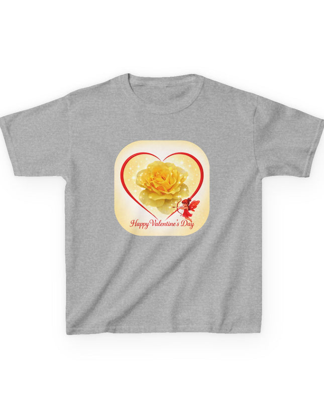 "Happy Valentine's Day" Kids Heavy Cotton Tee
