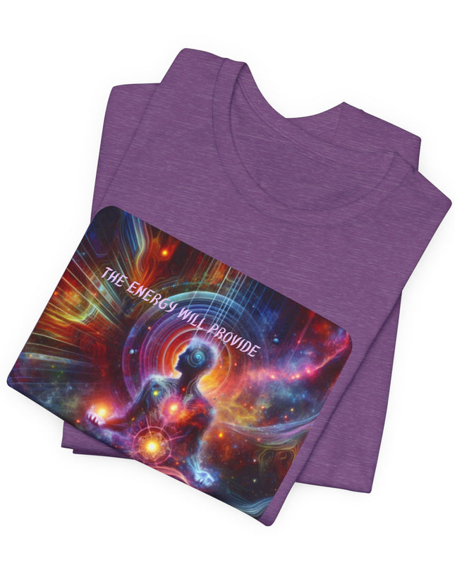 "The Energy will Provide, (Energy for Success)" Unisex Jersey Short Sleeve Tee