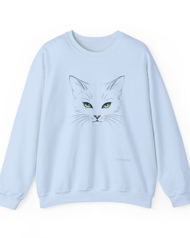 "Cat Face Sketch" Unisex Adult Sweatshirt