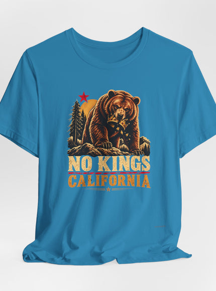 "No Kings California" Unisex Jersey Short Sleeve Tee