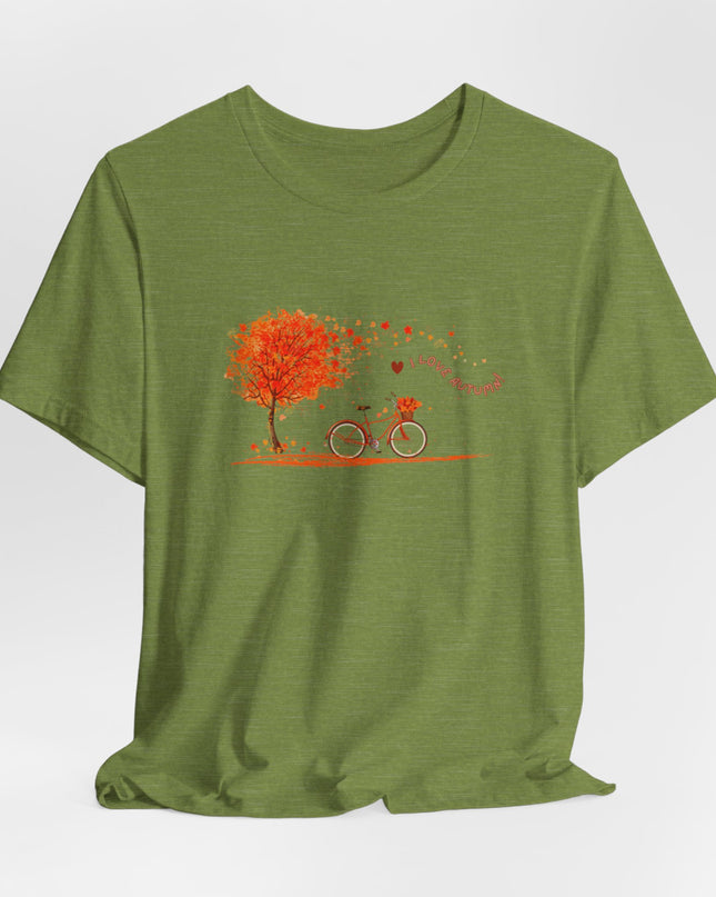"I Love Autumn" Unisex Jersey Short Sleeve Tee