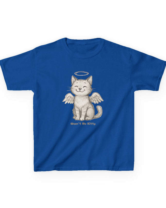 "Wasn't Me Kitty" Kids Heavy Cotton Tee