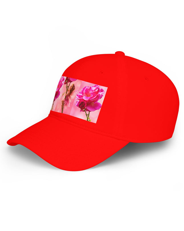 "Fairy Rose" Low Profile Baseball Cap