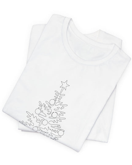 "Christmas Tree" Unisex Jersey Short Sleeve Tee