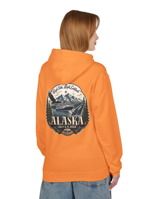"Alaska" Unisex Midweight Softstyle Fleece Hoodie