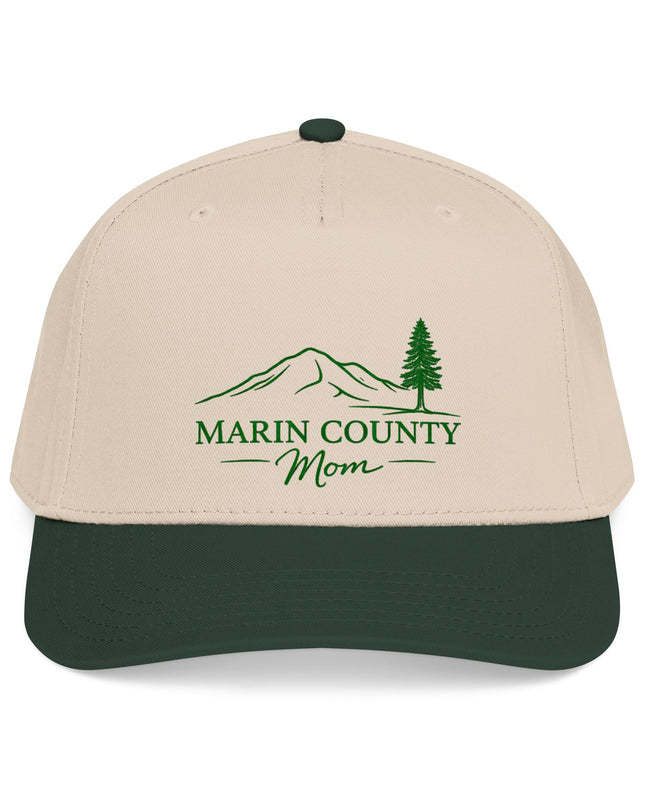 "Marin County Mom" Mid Profile Baseball Cap