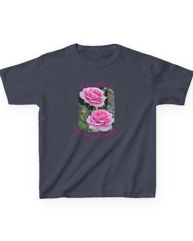 "Blessed and Beautiful" Kids Heavy Cotton Tee