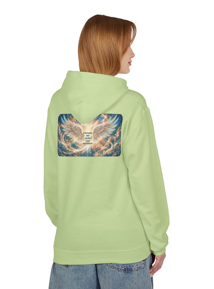 "Stronger and Wiser than Yesterday" Unisex Midweight Softstyle Fleece Hoodie