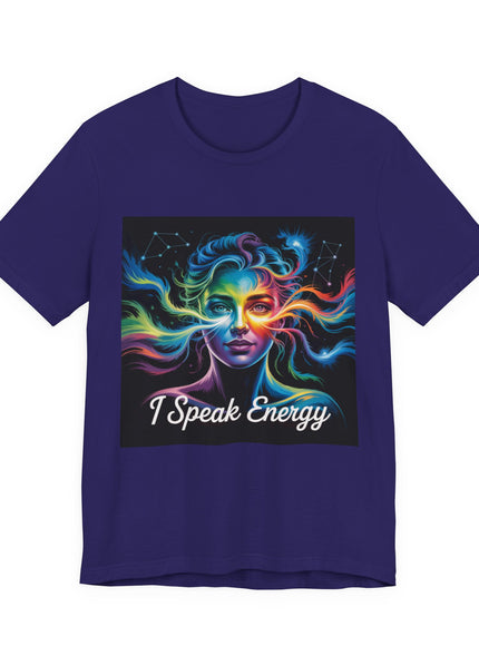 "I Speak Energy, (Energy for Success)" Men's and Women's Jersey Short Sleeve Tee