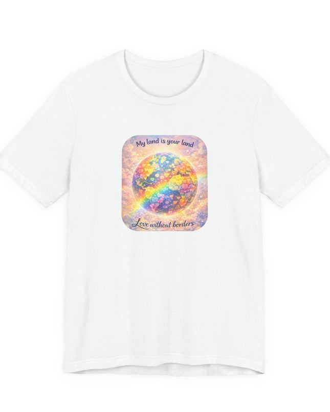 "My Land is Your Land" Unisex Jersey Short Sleeve Tee