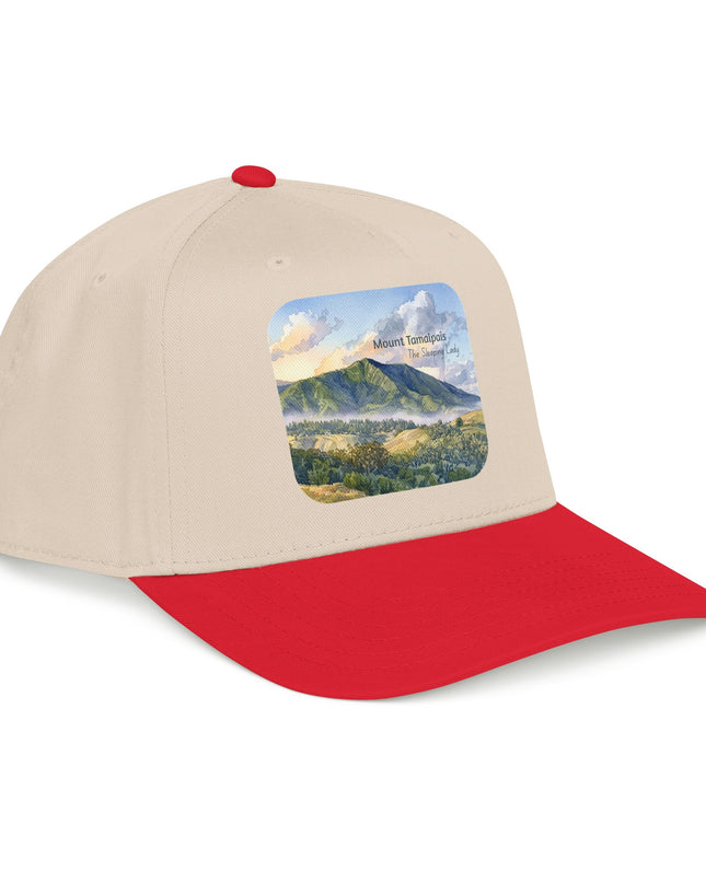 "Mount Tamalpais, the Sleeping Lady" Mid Profile Baseball Cap