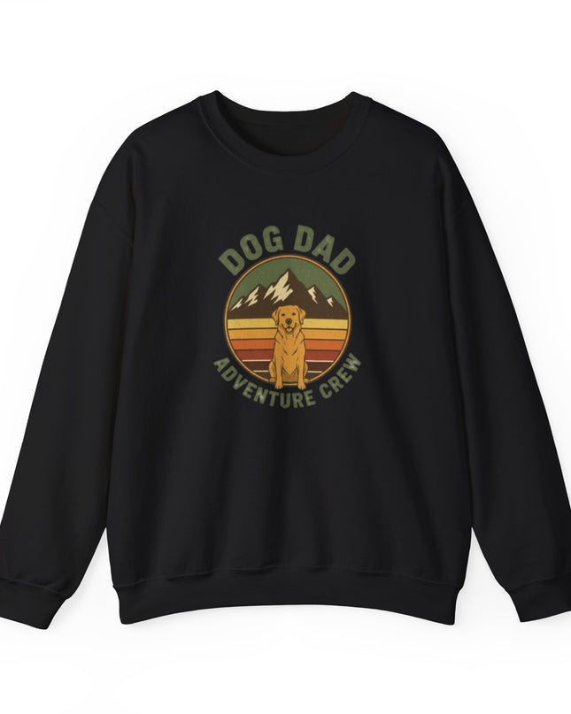 "Dog Dad Adventure Crew" Unisex  Adult Sweatshirt