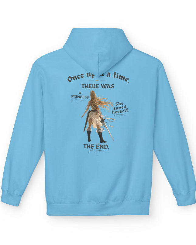 "Once Upon a Time V2" Front and Back Unisex Midweight Softstyle Fleece Hoodie