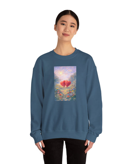 "Valentine's Day - Monet Style" Unisex Adult Sweatshirt